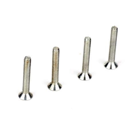 LOSA6273 5-40x7/8" FH Screws (4)