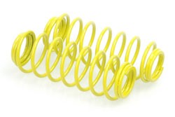 U2895 Shock Springs; Front H10F Yellow (pr)