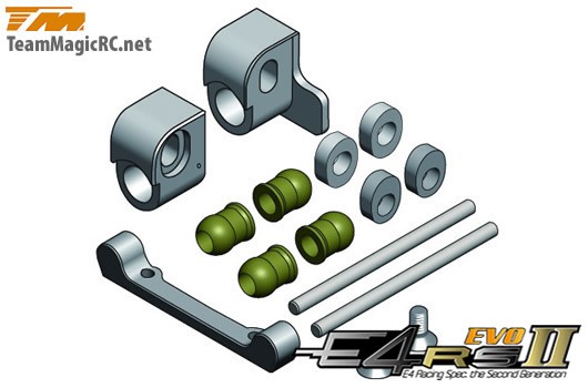 TM507285 E4RSII / E4RSII EVO Alu 7075 RE Arm Holde