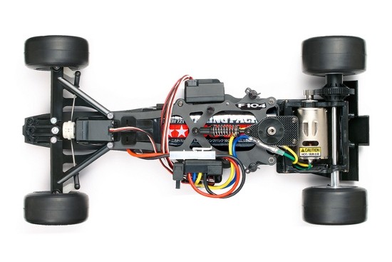 58652 Tamiya 1/10 F104 Pro II 2017 mit Karosserie Kit Baukasten