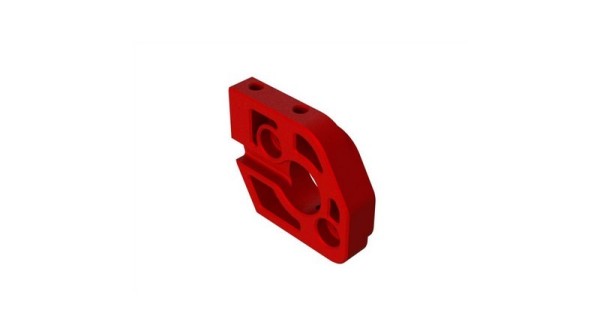 ARA320483 Aluminum Motor Plate (Red)