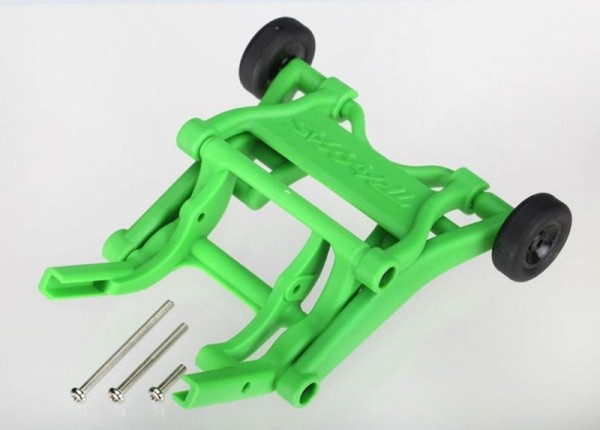 3678A Traxxas Wheelie bar assembled (green)