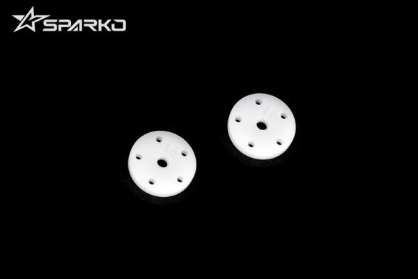 Sparko F8 Big Bore Flat Stossdämpferkolben 5x1.6mm