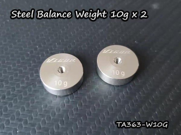 Vigor Stahl Balance Gewicht 10g (2)