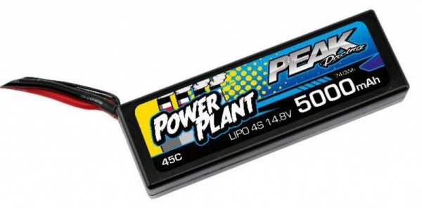 Peak Power Plant Lipo 5000 14.8V 45C EC5