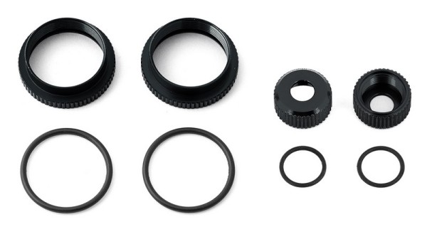 81492 Asso 16mm Shock Collar and Seal Retainer Set