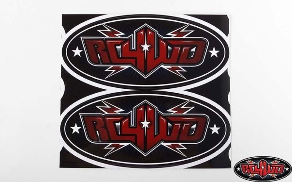 RC4WD Logo Decal Sheets (6) Aufkleber