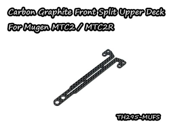 Vigor Mugen MTC-2R Kohlefaser Topdeck FR 2.0mm