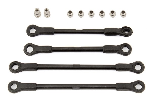 41029 Asso CR12 Front Upper and Lower Links Set