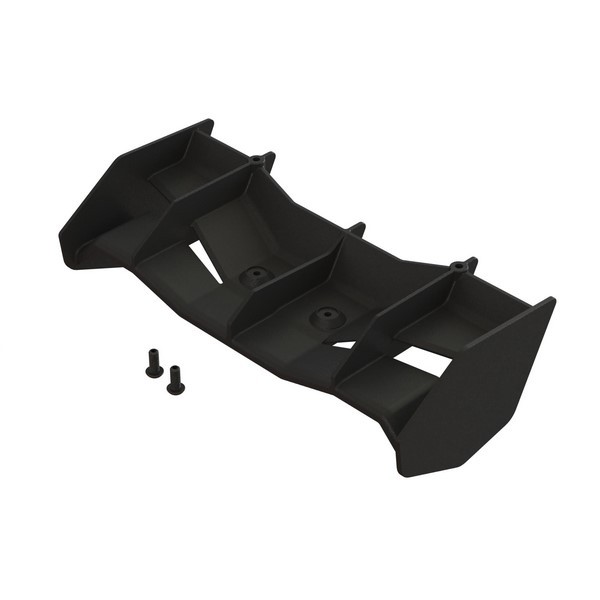 ARA480044 Arrma Heckflügel Spoiler Kraton 4x4 - 4S BLX - 4x4 - 1/10 Schwarz