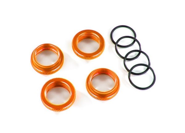 8968A Traxxas Federteller Alu orange GT-Maxx (4)