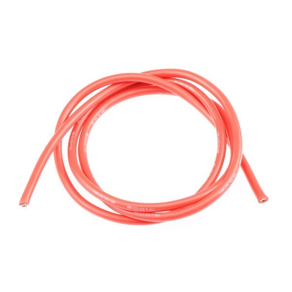 RP-0677 RUDDOG 12awg Silicone Wire (Red/1m)