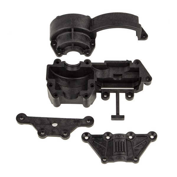 31858 Asso Apex2 Center Gearbox Case and Top Plate