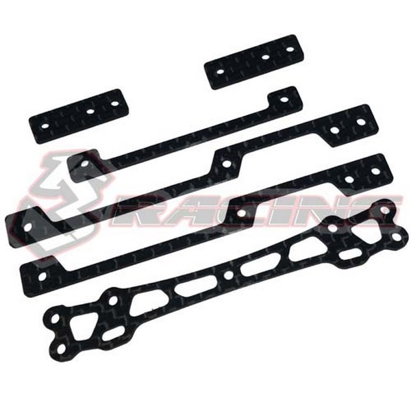 M4WD-46/WO Carbon Chassis surrounding set MA-MS