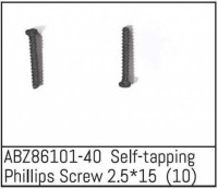 ABZ86101-40 Self-tapping Phillips Screw 2.5*15 (10