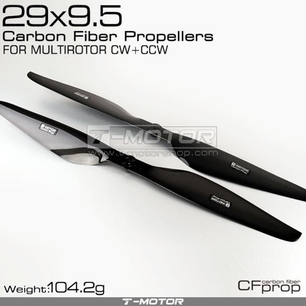 T-Motor Carbon Fiber Prop CW & CCW 29 x 9.5