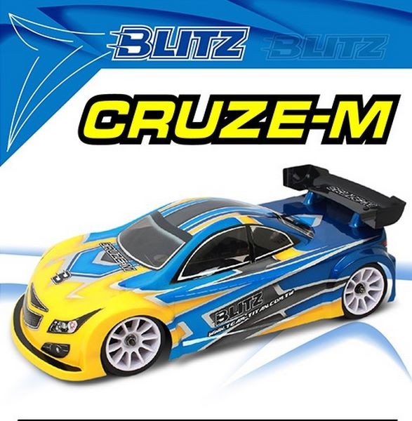 6091108 BLITZ CRUZE-M 1/10 Mini Karosserie M-Chassis 0.8mm