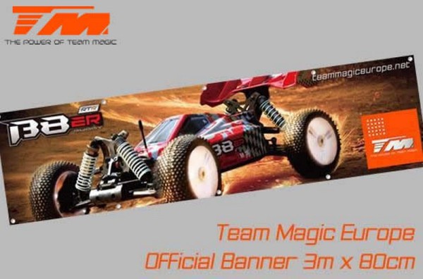 TM-B-1 Banner Team Magic B8ER 300 x 80cm