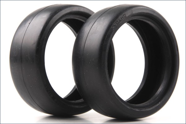 92018S KC-Slicks 24mm 1/10 Tire(Soft/2pcs)