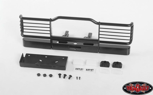 RC4WD Bumper mit Winch Mount und IPF Lights für T