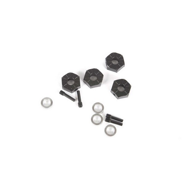 AXI232018 12mm Hex, Screw Shaft & Spacer (4)