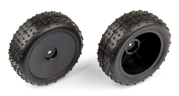 21540 Asso Wide Mini Pin Tires, mounted