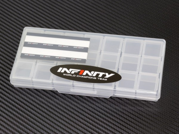 INFINITY SMALL PLASTIC PARTS CASE (3compartments/7