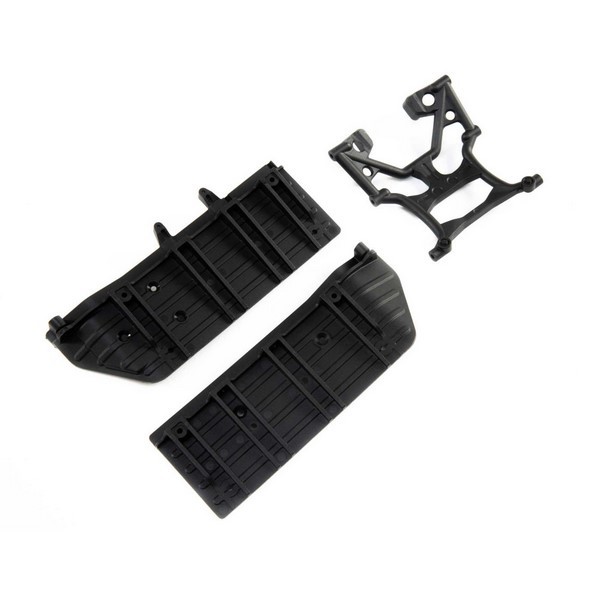 AXI231014 Side Plates & Chassis Brace: SCX10III