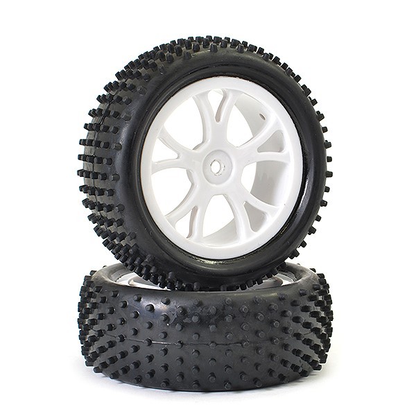 FTX VANTAGE 1/10 FRONT BUGGY TYRE MOUNTED (2)