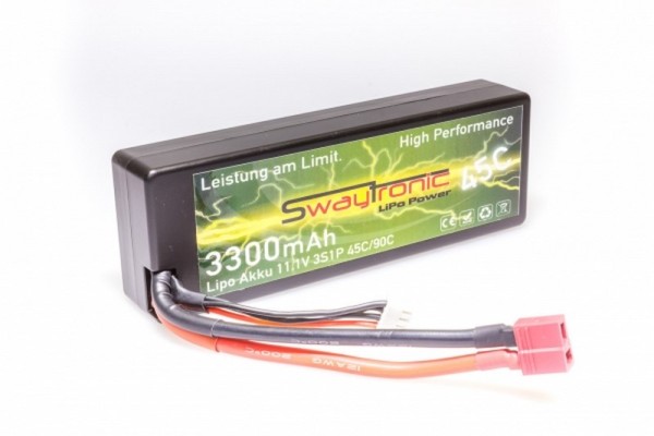 SWAYTRONIC HC LiPo 3S 11.1V 3300mAh 45C/90C T-Plug