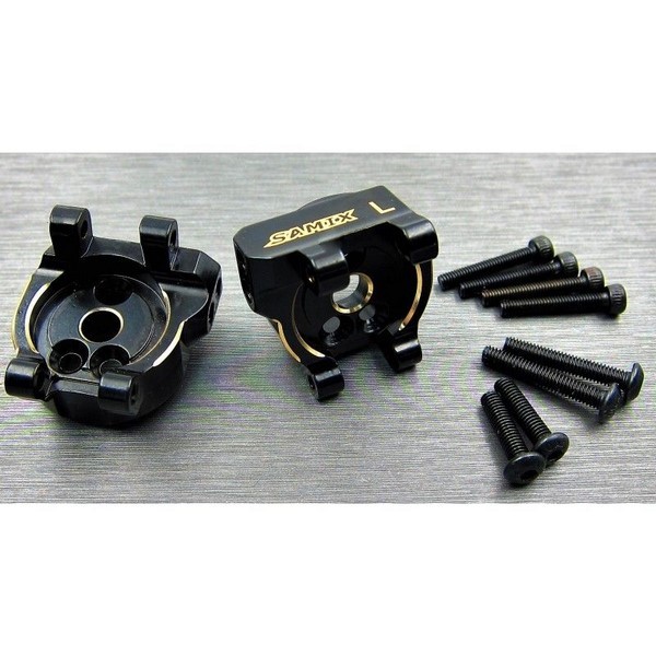 SAMIX TRX-4 brass rear hub carriers