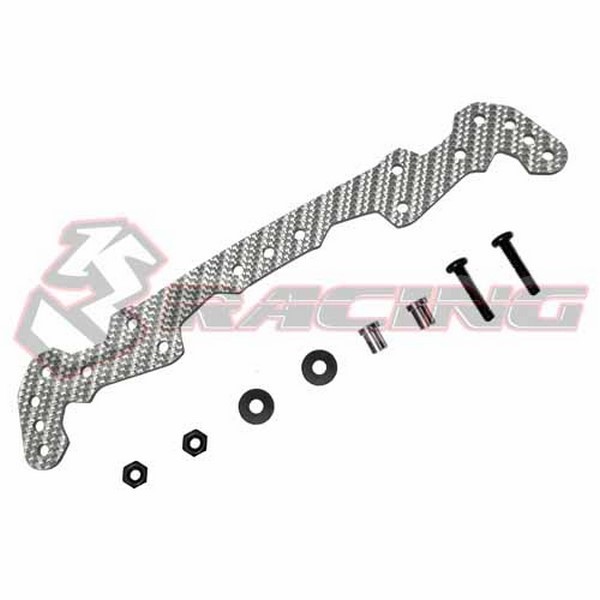 M4WD-12 Carbon Wide Front Plate M AR Chassis
