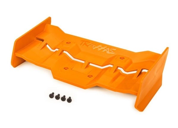 7821T Traxxas Heckflügel Orange Spoiler XRT