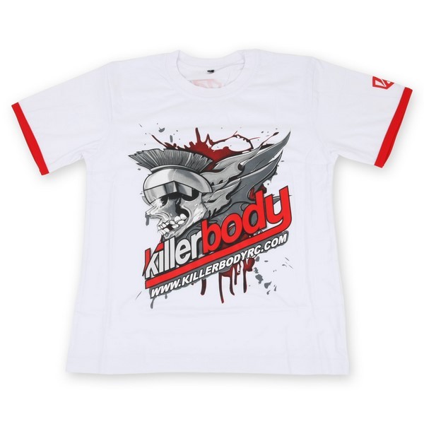 KB20001M T-Shirt Medium Weiß (190g 100% Baumwolle)