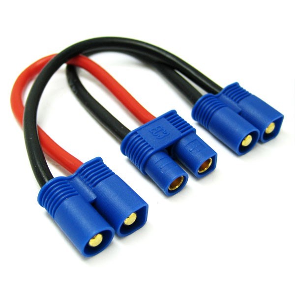 BATTERY HARNESS FOR 2 PACKS IN SERIES ADAPTOR