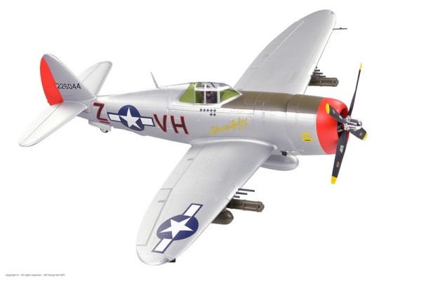 Arrows RC Flugzeug P-47 Thunderbolt 980mm Flugzeug PNP - Mit Elektrischem Einziehfahrwerk