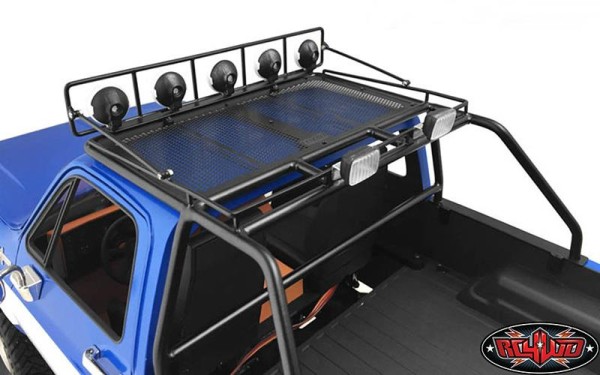 RC4WD Roof Rack, Rollbar, Light Bar Combo Blazer