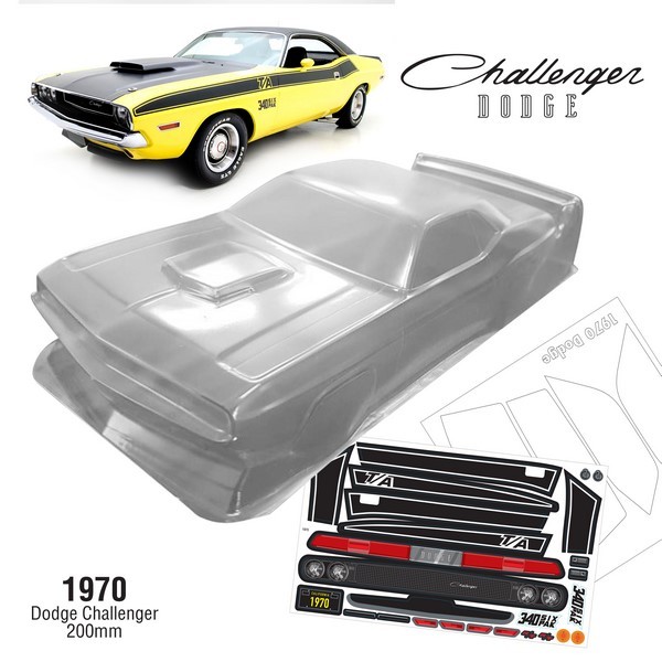 TeamC 1970 DODGE CHALLENGER Karosserie 200mm