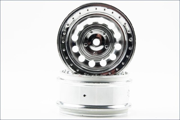 TRH111SM Wheel(2pcs/Silver metallic/DRT) 1/9