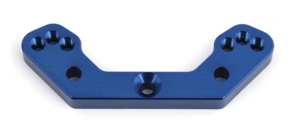 91775 Asso B6.1 Rear Ballstud Mount, blue aluminum