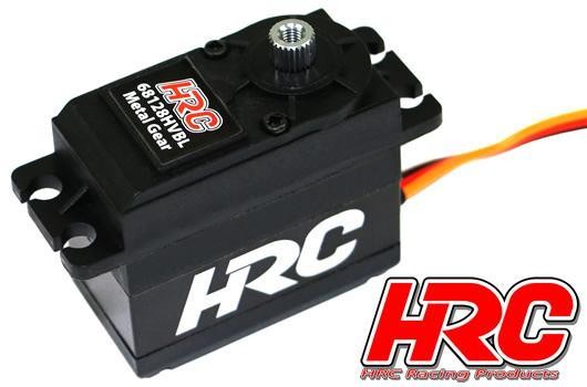 HRC 68128HVBL Servo - Digital - High Voltage - 0.07sec./ 28kg- Brushless 8.4V - Metallzahnräder - Wa