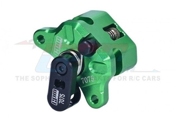 GPM ALU FRONT BRAKE DISC CALIPER grün 1/4 PROMOTO