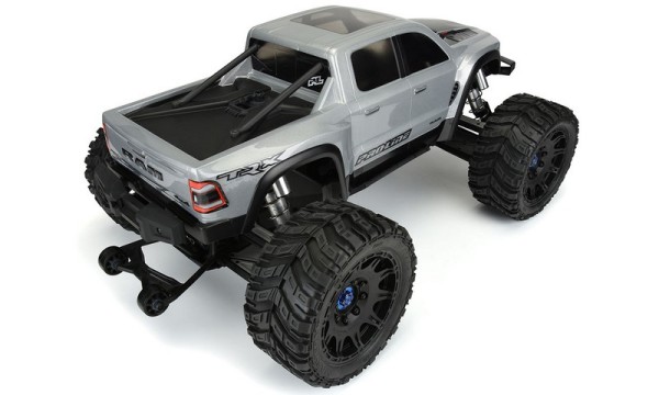 3574-17 Pro-Line 2021 Ram 1500 Karosserie klar Pre-Cut X-Maxx Unlackiert