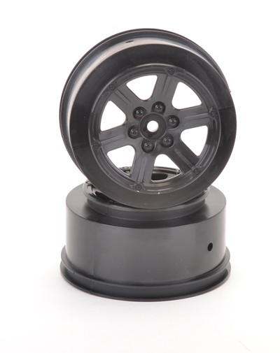 U4733 Short Course Wheel - Black +3 offset (2)