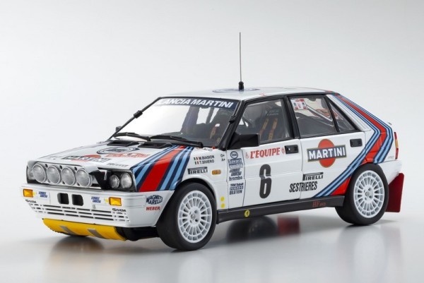 Kyosho 1:18 Lancia Delta HF 4WD Monte Carlo 1987