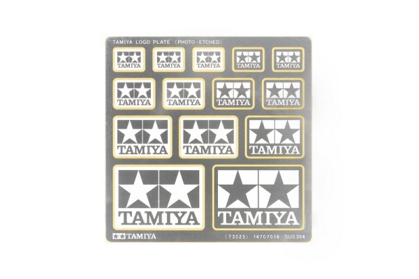 73023 Tamiya Logo Plate (Photo Etched)