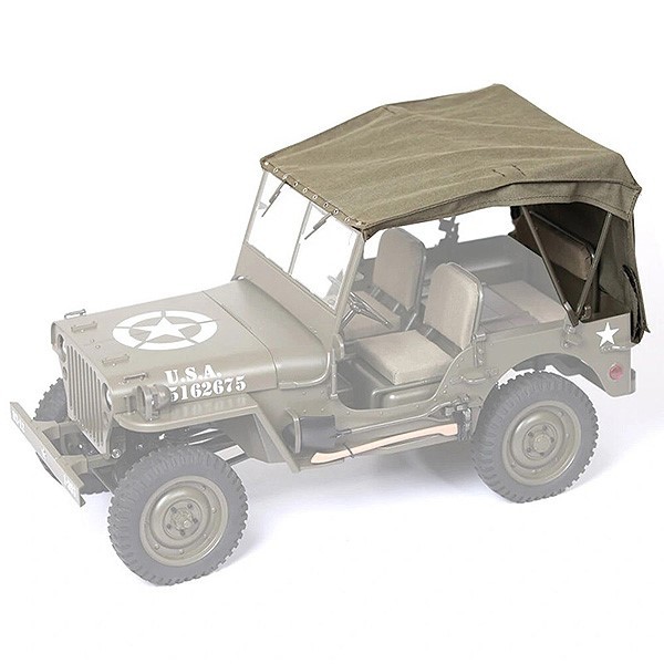 ROC 1:12 1941 WILLYS MB CANVAS TOP