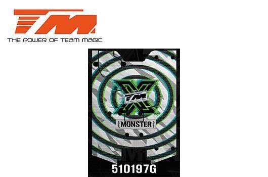 Team Magic E5 - Chassis Skin - Green