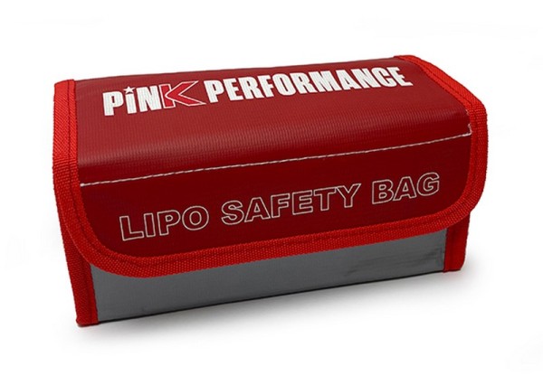LiPo Akku Schutzbeutel Pink Performance - L - 4S - 6S Lipotasche Hardcase
