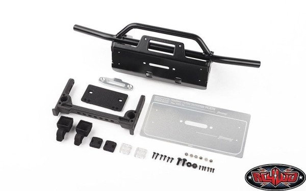 RC4WD Steel Tube Front Bumper W/ Flood Lights for